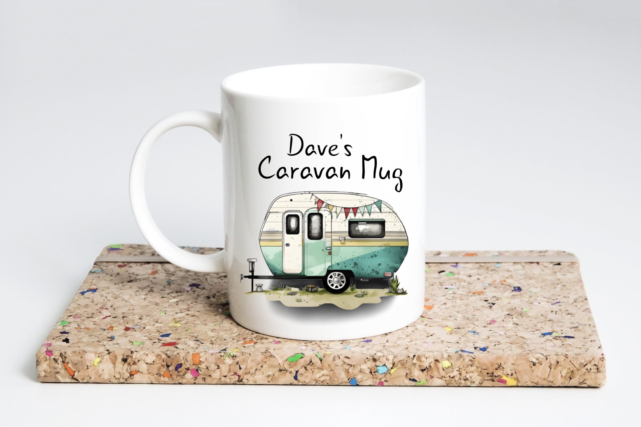 Personalised Caravan Mug